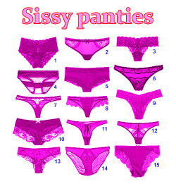 Sissy panty time! What’s your pick!