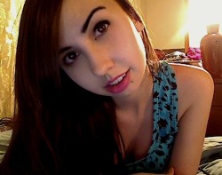 Audrey Myers on Webcam