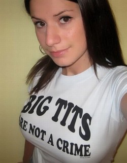 Big tits are not a crime