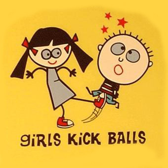 Girls kick balls and you’re getting it tonight