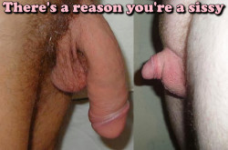 There’s a reason you’re a sissy