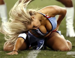 Big tit cheerleader probably looks like this during sex