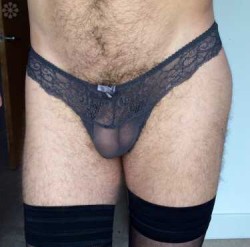 Panties Are a Perfect Fit for His Sissy Clit