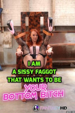 Sissy ( Faggot ) Reed Barrow Captions: I’m a Sissy Faggot Bottom Bitch Cum Dumpster