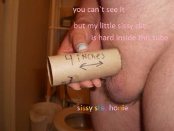 sissy clit