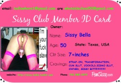 sissy bella sissy id