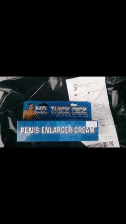 This is the Penis Enlarger Cream She Bought Hubby