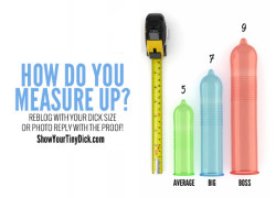 Size Matters! How Do You Measure Up?