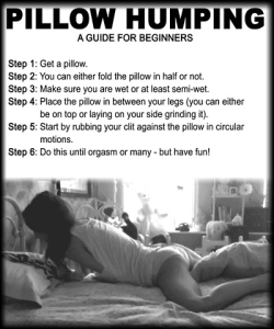 Pillow Humping: A Beginners Guide