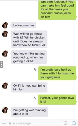 Wife Text Messaging About a Cheating Threesome!