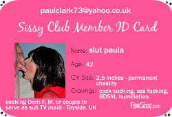 Paula Just Joined the Fem Sissy Club!