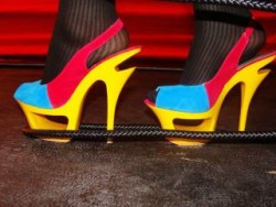 Bright Colored Heel Luring Your Eyes