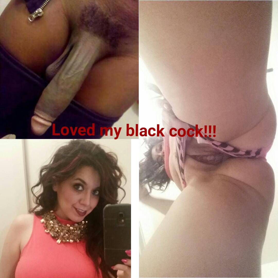 Your Latina wife loves my black cock picture