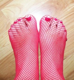 Fishnet Stocking Covered Feet Turn You On?