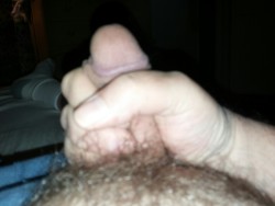 Loser Trying to Grip Tiny Cock Like Real Men Do