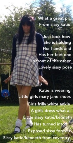 Exposed little sissy girl Katie/kenneth