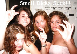 Small dicks suck!!!!