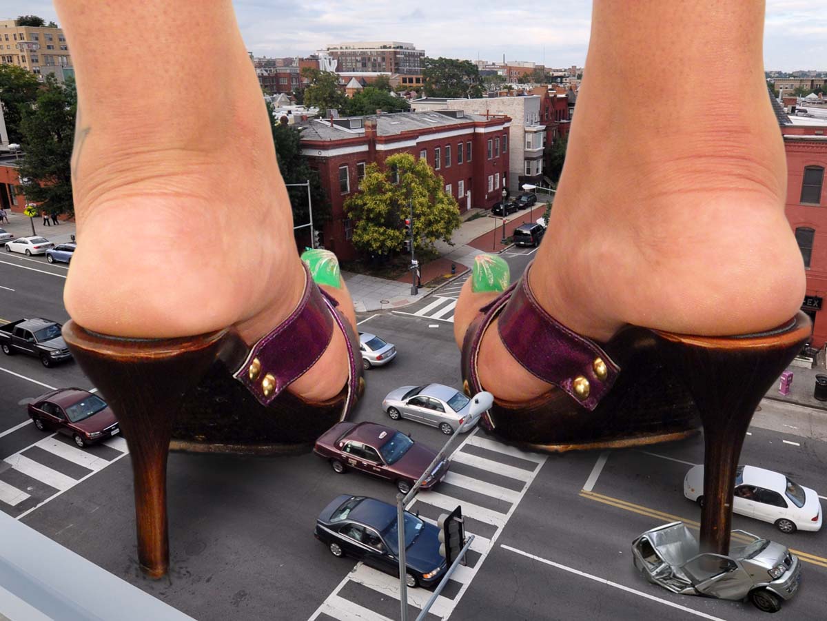 Giantess Heels Crush