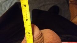 My pathetic little clitty isn’t even 3 inches, what a worthless little nub