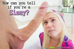 How can you tell if you’re a sissy?