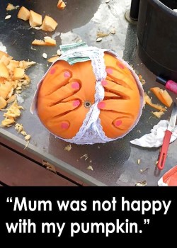 Most Perverted Pumpkin Carving Ever