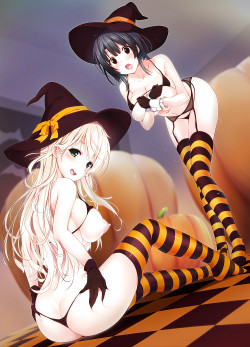 Caught Getting Ready for the Halloween Party