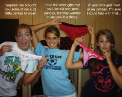 Surprise! It’s a Sissy Panty Party!