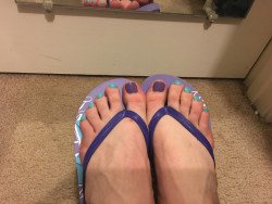 Sissy Got a Pedicure!