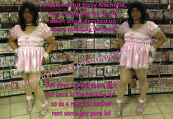 Sissy Squirts – Feminization Propaganda: Sissy Michelle is a mincing fairy