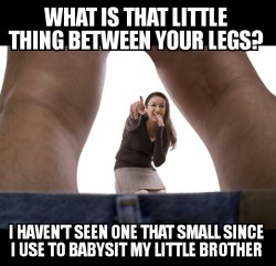 What’s that little thing between your legs?