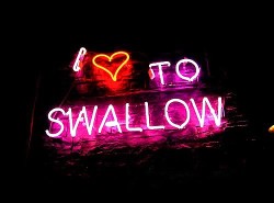 I Heart Swallowing Cum