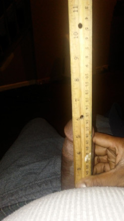 Raging Hard and His Lil’ Black Dick is Barely 5.5 Inches