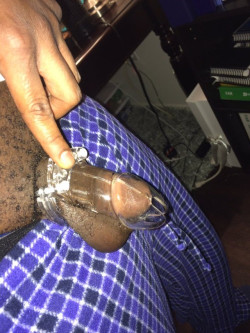 All Tiny Black Dicks Need Chastity