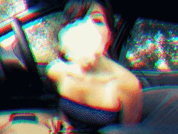 Psychedelic Stoner Girl {GIF}