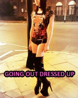 Sissies Love Going Out Dressed Up Like Sluts