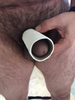 small penis toilet paper fail.