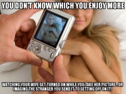 Who Else Loves Sharing Their Wife’s Nude Pics?