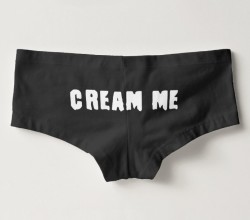 Cream Me Sissy Panties