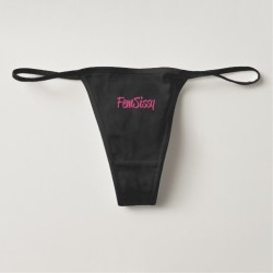 Fem Sissy Thongs with Heart on the Back