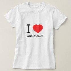 I Love Cuckolds Tee Shirt for Women