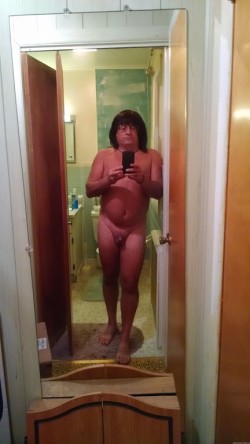 Naked sissy Brittany