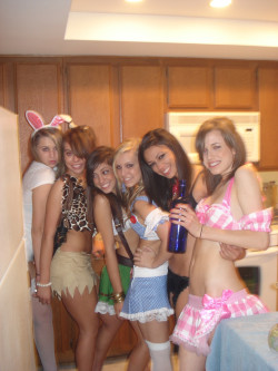 Everyone opted for slutty costumes this year