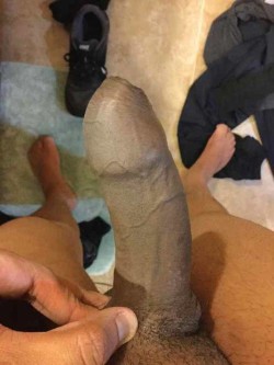 See? Not a micro dick or a sissy cock!