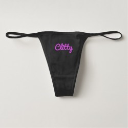 Sissy Clitty Thong Panties