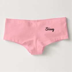 Sissy Cock Slut Booty Short Panties (Front)