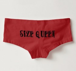 Size Queen Sissy Booty Short Panties