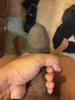 Journey for Cock Enlargement Results in Chastity Caging