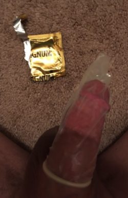 Filling up a magnum… Yeah fucking right!