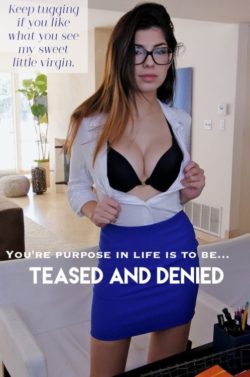 Teased and Denied: That’s Your Purpose In Life