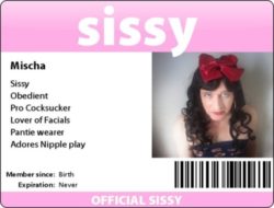 Mischa Sissy ID Card